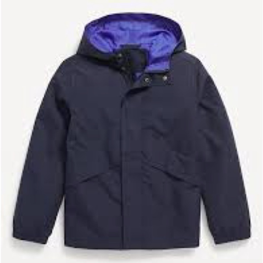 Old Navy Kids Raincoat in Navy Size XL 14-16